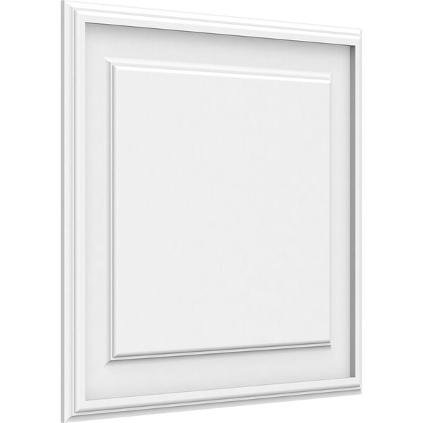 Ekena Millwork Legacy Raised Panel Decorative Wall Panel, 22"W x 20"H x 5/8"P - WALP22X20X062LEG
