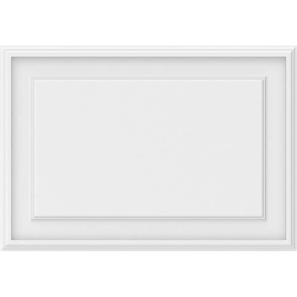 Ekena Millwork Legacy Raised Panel Decorative Wall Panel, 26"W x 18"H x 5/8"P - WALP26X18X062LEG