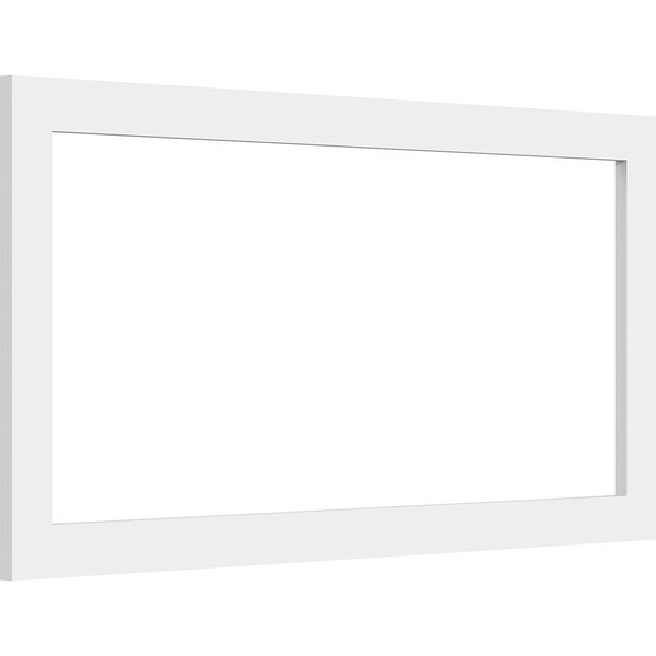 Ekena Millwork Prescott Decorative Wall Panel (Two-Piece), 28"W x 14"H x 3/8"P - WALP28X14X037PRE