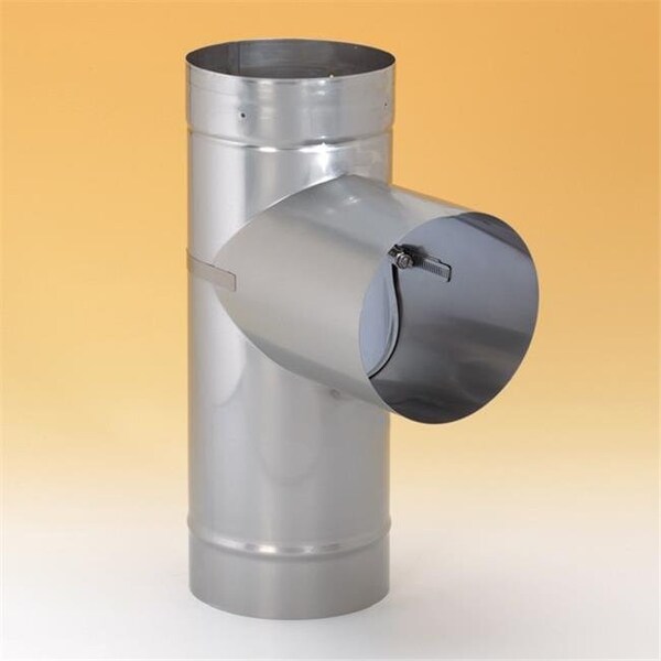 Integra Miltex Selkirk Corporation 821775 7 Inch  Heat-fab Tee W/rem Take Off  304-alloy - 21775