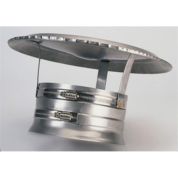 Flowers First M & G Duravent 7VFT-RCSC 7 in  Ventinox Hiflex Rain Cap  304-alloy - FL2846002