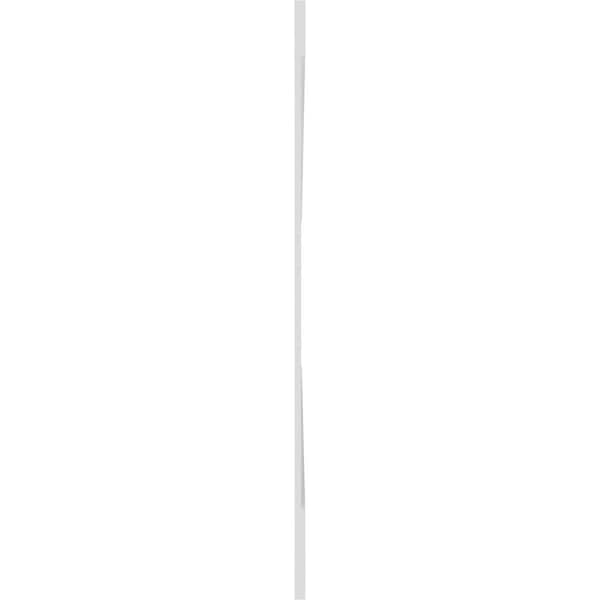 Ekena Millwork 36"H x 94 1/2"W Norwood PVC Wainscot Paneling Kit - WPK36X94NWD