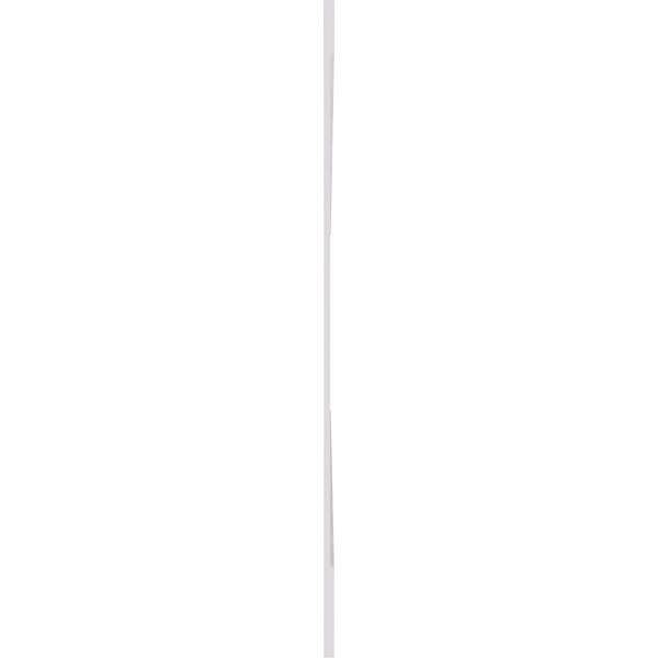 Ekena Millwork 40"H x 94 1/2"W Greeley PVC Wainscot Paneling Kit - WPK40X94GLY