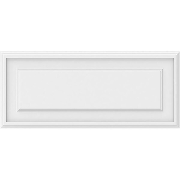 Ekena Millwork Legacy Raised Panel Decorative Wall Panel, 28"W x 12"H x 5/8"P - WALP28X12X062LEG
