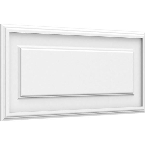 Ekena Millwork Legacy Raised Panel Decorative Wall Panel, 28"W x 12"H x 5/8"P - WALP28X12X062LEG