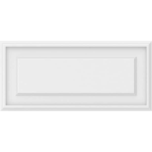 Ekena Millwork Legacy Raised Panel Decorative Wall Panel, 26"W x 12"H x 5/8"P - WALP26X12X062LEG