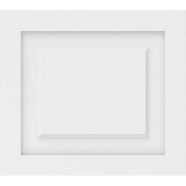 Ekena Millwork Harrison Raised Panel Decorative Wall Panel, 18"W x 16"H x 5/8"P - WALP18X16X062HAR