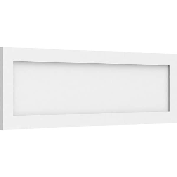 Ekena Millwork Cornell Flat Panel Decorative Wall Panel, 40"W x 12"H x 5/8"P - WALP40X12X062CNL
