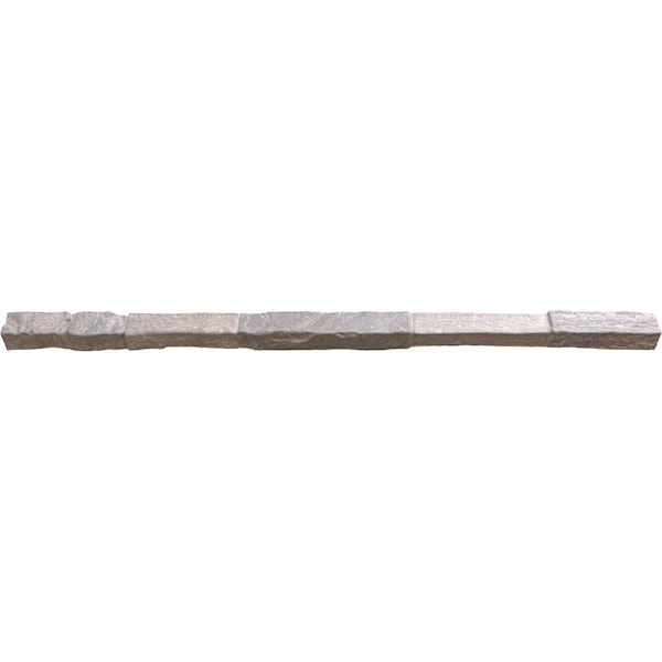 Ekena Millwork Universal Trim Sill for StoneWall Faux Stone Siding Panels - PNUTS02X48PO