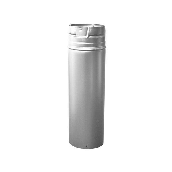 Dura Vent 4 in. Dia. x 48 in. Pellet Vent Pro Pipe Extension - 4PVP-48A
