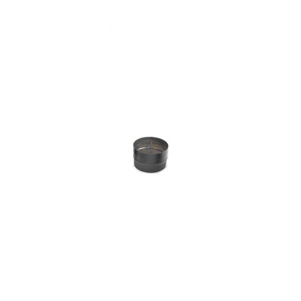 Perfectpillows M &amp; G Duravent 6DBK-AD 6 Inch  Dura-black 24-ga Welded Black Stovepipe Stovepipe Adaptor - PE891172