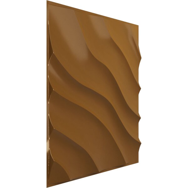 Ekena Millwork 19 5/8in. W x 19 5/8in. H Modern Wave EnduraWall Decorative 3D Wall Panel Covers 2.67 Sq. Ft. - WP20X20MWDVG