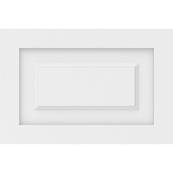 Ekena Millwork Harrison Raised Panel Decorative Wall Panel, 18"W x 12"H x 5/8"P - WALP18X12X062HAR