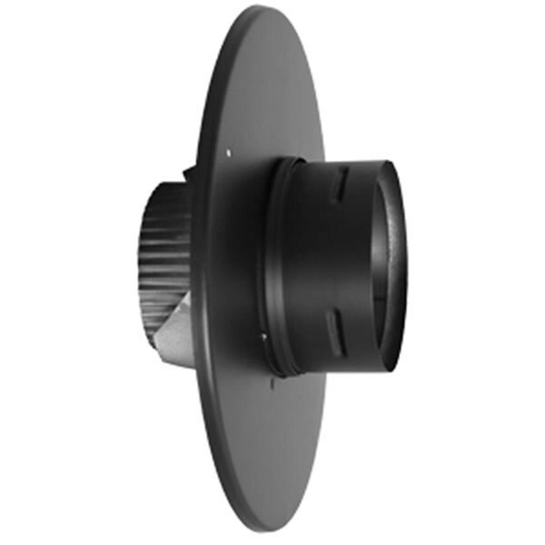 Rickis Rugs M &amp; G Duravent 4PVP-TADB 4 Inch Pelletvent Pro Flex Trim Collar - RI2547741