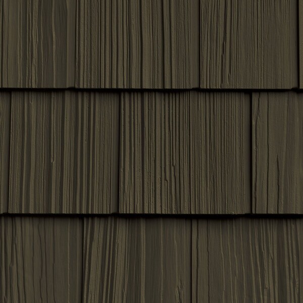 The Foundry 7in. W x 60 3/4in. L Exposure, Vinyl Perfection Shingles Total 100 Sq. Feet, 528 - Smoke Grey, 34PK - 1401528