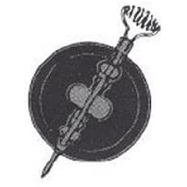 Caracteristicas Atractivas 7 in. Cast Iron Stove Pipe Damper - CA3969757