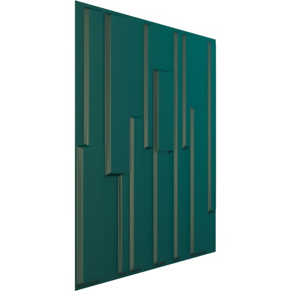 Ekena Millwork 19 5/8in. W x 19 5/8in. H Wigan EnduraWall Decorative 3D Wall Panel Covers 2.67 Sq. Ft. - WP20X20WGGLN