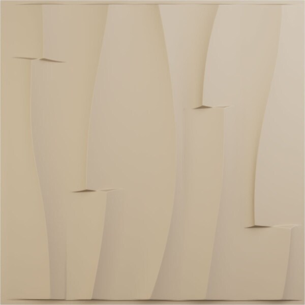 Ekena Millwork 19 5/8in. W x 19 5/8in. H Brick Wave EnduraWall Decorative 3D Wall Panel, Total 32.04 Sq. Ft., 12PK - WP20X20BVGBE-CASE-12