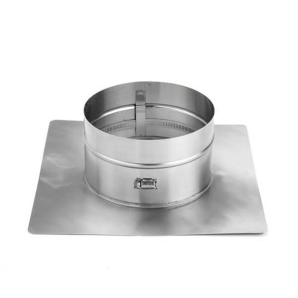 Home Saver 5 in. UltraPro 9 x 9 in. 304-Alloy Collarplate with Band - 34252