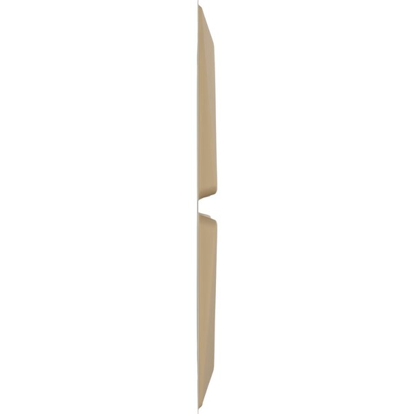 Ekena Millwork 19 5/8in. W x 19 5/8in. H Edinburgh EnduraWall Decorative 3D Wall Panel, Total 32.04 Sq. Ft., 12PK - WP20X20EDGBE-CASE-12