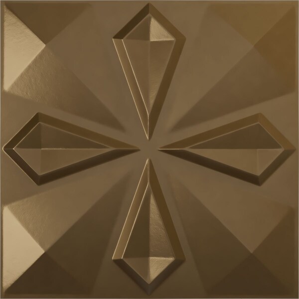 Ekena Millwork 19 5/8in. W x 19 5/8in. H Nikki EnduraWall Decorative 3D Wall Panel Covers 2.67 Sq. Ft. - WP20X20NKCCB