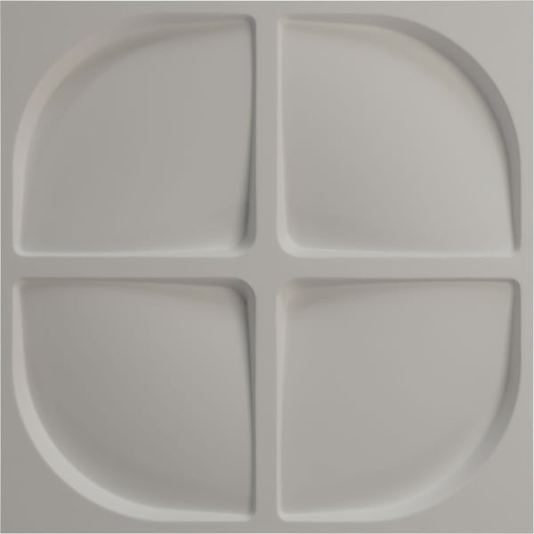 Ekena Millwork 19 5/8in. W x 19 5/8in. H Edmund EnduraWall Decorative 3D Wall Panel, Total 32.04 Sq. Ft., 12PK - WP20X20EUDRU-CASE-12