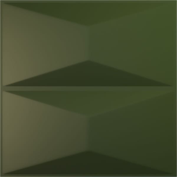 Ekena Millwork 19 5/8in. W x 19 5/8in. H Aberdeen EnduraWall Decorative 3D Wall Panel Covers 2.67 Sq. Ft. - WP20X20ABGCG