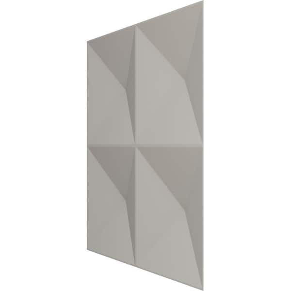 Ekena Millwork 11 7/8in. W x 11 7/8in. H Tirana EnduraWall Decorative 3D Wall Panel Covers 0.98 Sq. Ft. - WP12X12TIGBW