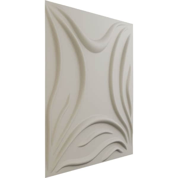 Ekena Millwork 19 5/8in. W x 19 5/8in. H Savannah EnduraWall Decorative 3D Wall Panel Covers 2.67 Sq. Ft. - WP20X20SVGBW