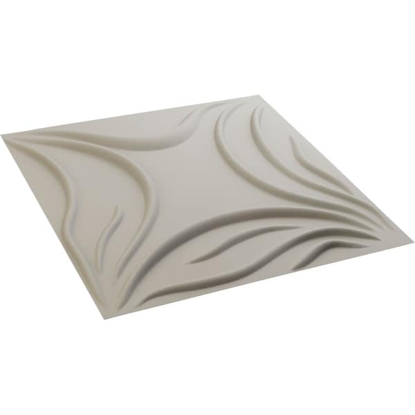 Ekena Millwork 19 5/8in. W x 19 5/8in. H Savannah EnduraWall Decorative 3D Wall Panel Covers 2.67 Sq. Ft. - WP20X20SVGBW