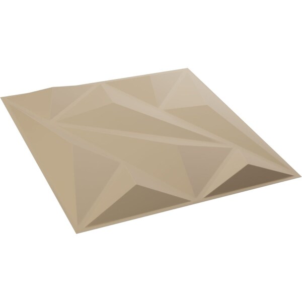 Ekena Millwork 19 5/8in. W x 19 5/8in. H Marquise EnduraWall Decorative 3D Wall Panel, Total 32.04 Sq. Ft., 12PK - WP20X20MQGBE-CASE-12