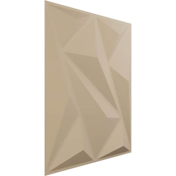 Ekena Millwork 19 5/8in. W x 19 5/8in. H Marquise EnduraWall Decorative 3D Wall Panel, Total 32.04 Sq. Ft., 12PK - WP20X20MQGBE-CASE-12