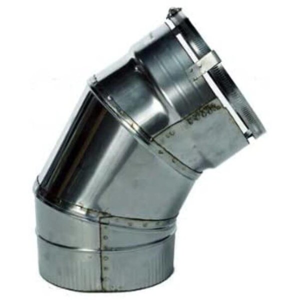 Fondo 8 in. 45 deg Light Fixed 35 Flexible Elbow - FO2086687