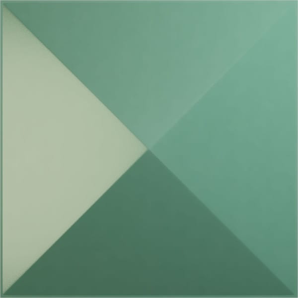 Ekena Millwork 11 7/8in. W x 11 7/8in. H Sellek EnduraWall Decorative 3D Wall Panel, Total 11.76 Sq. Ft., 12PK - WP12X12SKFSM-CASE-12