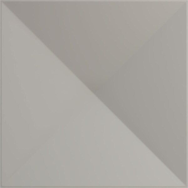 Ekena Millwork 11 7/8in. W x 11 7/8in. H Sellek EnduraWall Decorative 3D Wall Panel, Total 11.76 Sq. Ft., 12PK - WP12X12SKFSM-CASE-12