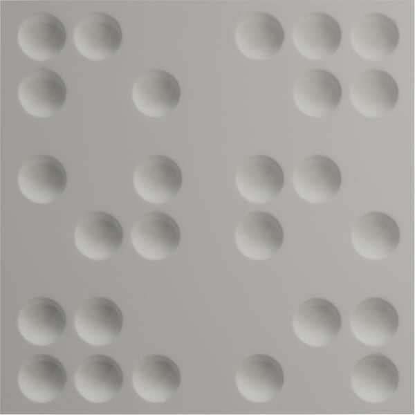 Ekena Millwork 19 5/8in. W x 19 5/8in. H Emery EnduraWall Decorative 3D Wall Panel Covers 2.67 Sq. Ft. - WP20X20EMCCH