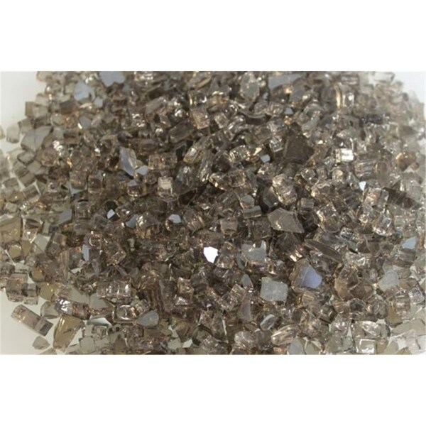 Broilmaster 1 sq. ft. Decorative Polished Reflective Crushed Glass, Bronze - DG1BZR