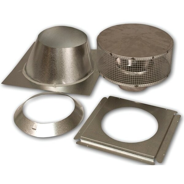 Fmi FMI CP-8DM Chimney Vent Kit, For 8 in ID, 12-3/8 in OD, 1700 deg pipe - J0358/CP-8DM