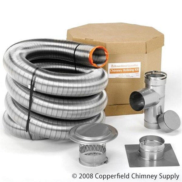 Integra Miltex Homesaver  4 Inch  x 35' HomeSaver Ultrapro 316Ti Liner - 17519