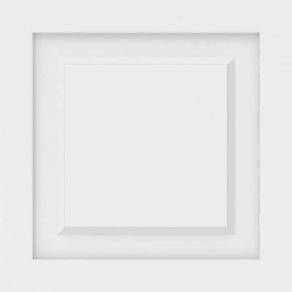 Ekena Millwork Harrison Raised Panel Decorative Wall Panel, 18"W x 18"H x 5/8"P - WALP18X18X062HAR
