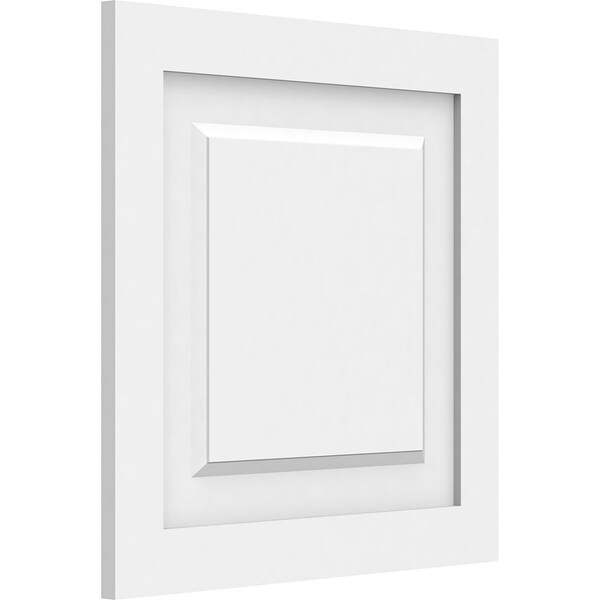 Ekena Millwork Harrison Raised Panel Decorative Wall Panel, 18"W x 18"H x 5/8"P - WALP18X18X062HAR
