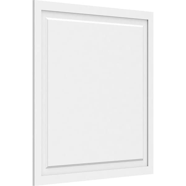 Ekena Millwork Harrison Raised Panel Decorative Wall Panel, 40"W x 40"H x 5/8"P - WALP40X40X062HAR