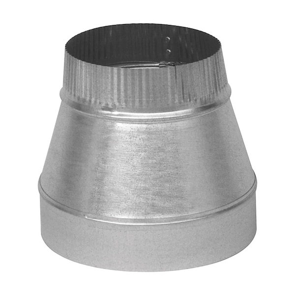 Imperial Mfg Imperial 6 in. D X 5 in. D Galvanized Steel Furnace Pipe Reducer - GV1349