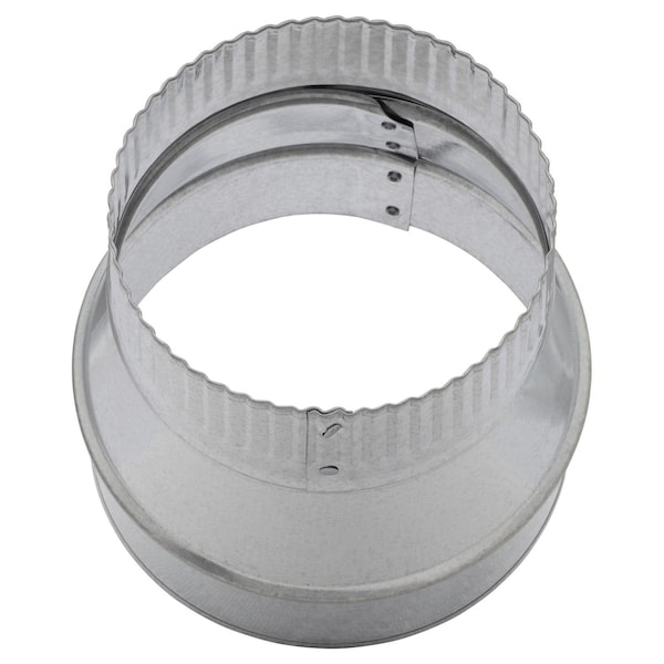 Imperial Mfg Imperial 6 in. D X 5 in. D Galvanized Steel Furnace Pipe Reducer - GV1349
