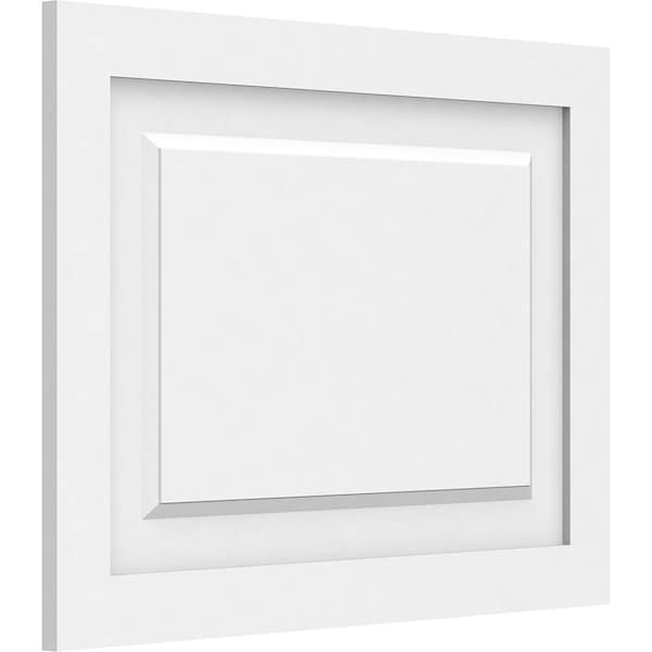 Ekena Millwork Harrison Raised Panel Decorative Wall Panel, 24"W x 18"H x 5/8"P - WALP24X18X062HAR
