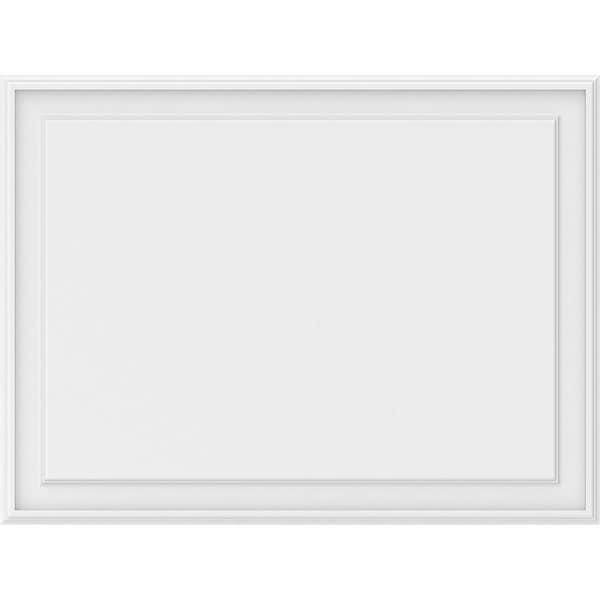 Ekena Millwork Legacy Raised Panel Decorative Wall Panel, 40"W x 30"H x 5/8"P - WALP40X30X062LEG