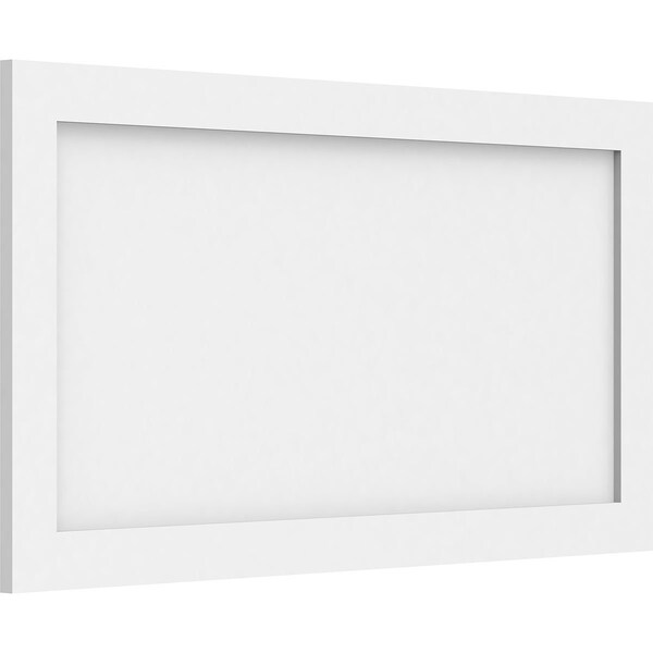Ekena Millwork Cornell Flat Panel Decorative Wall Panel, 34"W x 18"H x 5/8"P - WALP34X18X062CNL