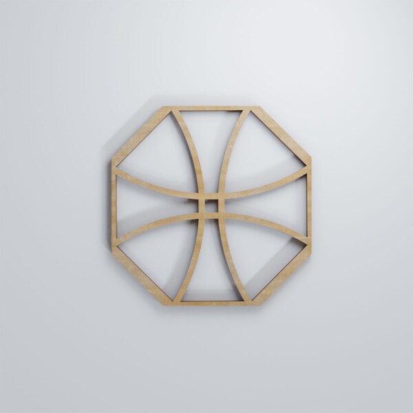 Ekena Millwork Extra Small Haswell Decorative Fretwork Wood Wall Panels, Birch, 7 3/8"W x 7 3/8"H x 3/8"T - WALW08X08X0375HWLBI