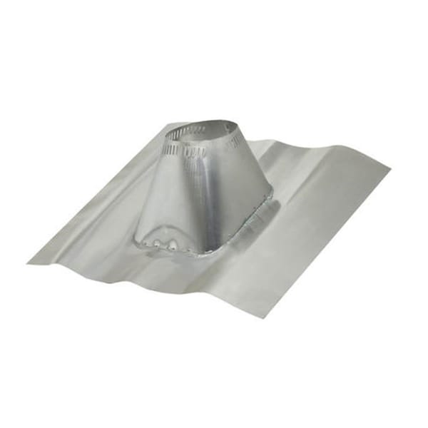 Selkirk 6 in. Ultra-Temp Flashing for Factory-Direct Chimney, Malleable Dead Soft Aluminum - 3553363