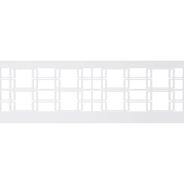 Ekena Millwork 32"H x 94 1/2"W Granby PVC Wainscot Paneling Kit - WPK32X94GBY